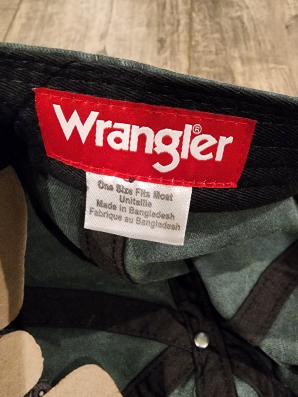 Wrangler American Flag Hat Baseball Cap Adjustable Soft NWT - Picture 7 of 10